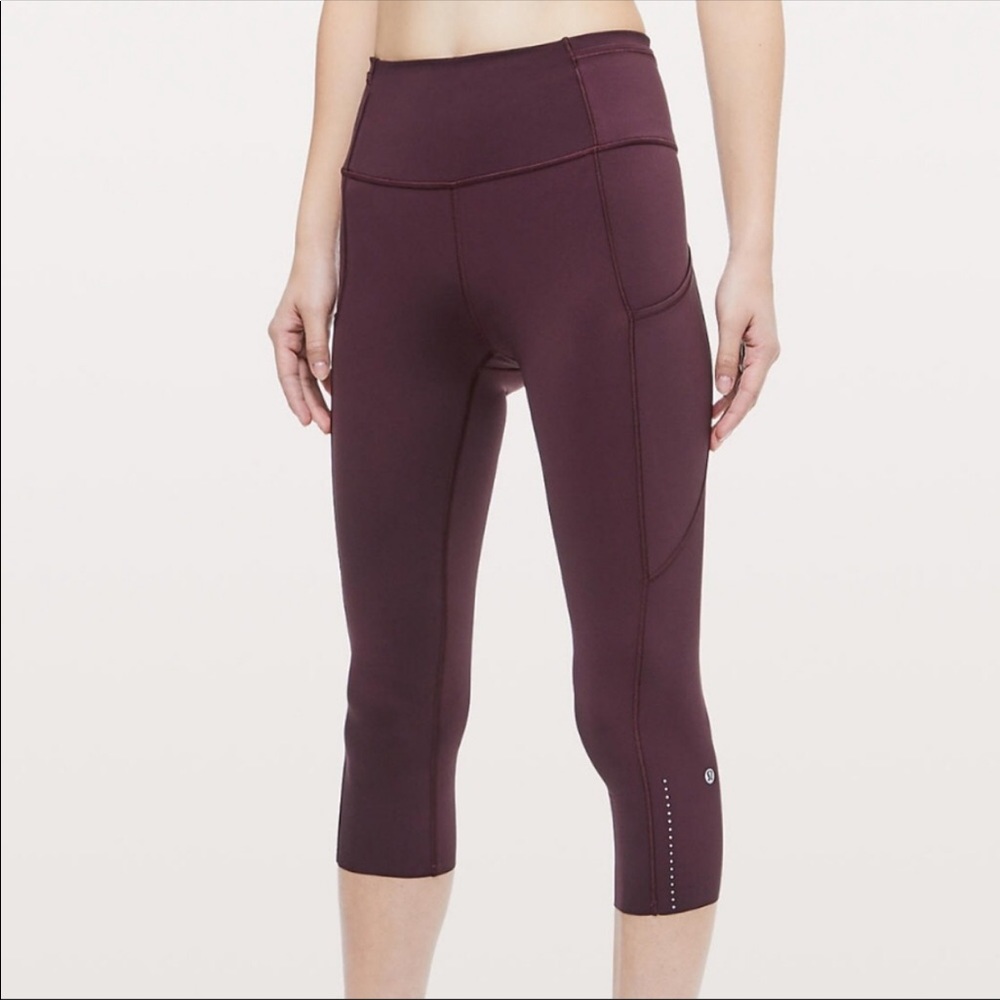 NWOT- Lululemon Fast and Free Tight sz.12